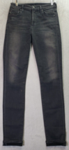 Citizens of Humanity Jeans Womens Size 27 Black Denim Cotton Rocket Straight Leg - £29.57 GBP