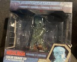 Metal Gear Solid Snake SD 8&quot; PVC Statue Figure Stealth Camouflage  New - $29.70
