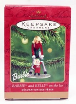VINTAGE 2001 Hallmark Keepsake Christmas Ornament Barbie Kelly on Ice - £27.08 GBP