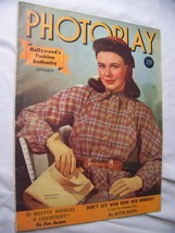 1940 Vintage Photoplay Hollywood Fashion Authority Movie Magazine Bette Davis - £19.35 GBP