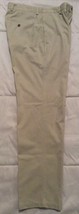 Mens TOMMY BAHAMA RELAX 32x34 Pants Flat Front Tan Tencel Cotton A - $12.84 CAD