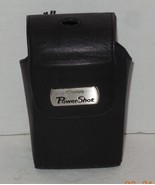 Canon Camera Case Black Leather Semi Hard Protective Padded Lined 4&quot; x 2... - $298.68 MXN