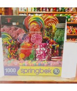 Springbok Jigsaw Puzzle 1000 Piece Candy Galore 24&quot; x 30&quot; NEW Sealed USA - $353.75 MXN