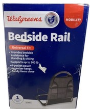 Walgreens Bedside Rail for Mobility Universal Fit Supports 300 lbs No Tools - £23.43 GBP