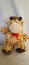 Giraffe Plush Soft Shaggy Furry Stuffed Zoo Animal Kelly Toy 16&quot; *CLEAN* - £10.09 GBP