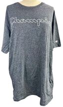 New With Tags Champion Grey Oversize Fit With Logos Short Sleeve T-Shirt... - $12.86