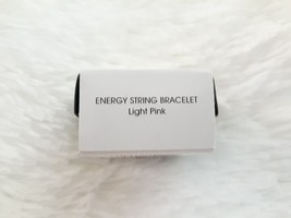 Avon "Energy String Bracelet" (Rare) Light Pink ~ New!!! - £7.58 GBP