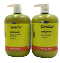 DevaCurl CurlBond Shampoo &amp; Conditioner 32 fl.oz - £77.77 GBP