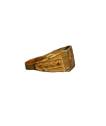 22k stamp gold antique ring size us 10 unisex for mom jewelry - €431,61 EUR