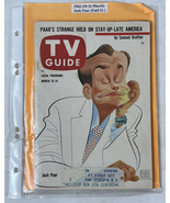 Vintage 1962 TV Guide - Hirschfeld Cover - Jack Paar - Typical Longhairs... - £31.22 GBP