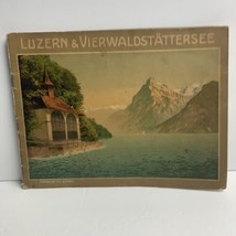 luzern vierwaldstattersee 1906 Photoglob vintage orignal Photo book - $24.14