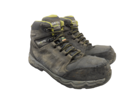 DAKOTA Men&#39;s Quad Comfort ATCP Mid Cut Safety Hiking Boots 2126 Grey/Green 10M - £37.96 GBP