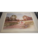 TO VISIT A FRIEND PRINT BY M. WYATT, LIMITED EDITION  45/800 - $2,340.19 MXN