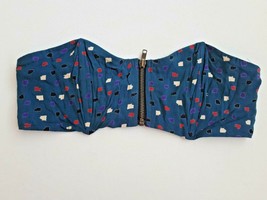 Sparkle &amp; Fade Zip Bandeau Green Dotted ( M ) - $43.94