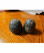 Bigmeat Pottery Cherokee NC Vintage Salt And Pepper Shaker Set Unique Na... - $79.17