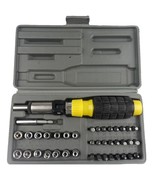 41 PC RATCHET SCREWDRIVER SET WITH BITS AND SOCKETS - €15,17 EUR