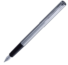 Waterman Graduate Allure Chrome Fountain Pen Fine Nib - $24.99