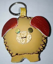 Leather Pig Keychain - $5.00