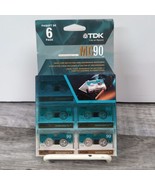 TDK MC90 Microcassette Package of 6 Brand New 90 Minutes Open Box - $15.46 CAD