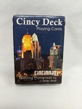 Cincy Deck Cincinnati Playing Card Deck J. Miles Wolf Photography - £6.21 GBP