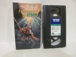 Romancing the Stone (VHS, 1992) With Michael Douglas &amp; Kathleen Turner - £2.94 GBP