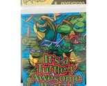 Teenage Mutant Ninja Turtles TMNT Invitations Birthday Party Supplies 8 ... - $5.75