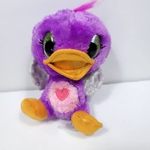 Purple Duck Spinmaster Hatchimals Hatchibuddies Big Yellow Glitter Eyes ... - $15.83