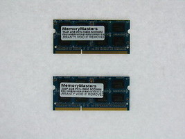 8GB 2X 4GB DDR3 Ram Memory For Apple Macbook Pro PC3-10600 DDR3 1333MHZ Sodimm - £33.27 GBP