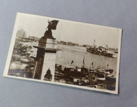 1945 Shanghai China WWI Allied War Memorial Wang Poo River US Navy Ships Photo - £15.53 GBP