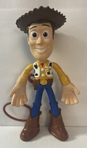 Toy Story 4 Flextreme Bendable Woody Figure Disney With Lasso PIXAR EUC - £7.09 GBP