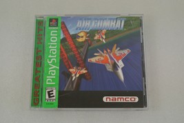 Namco Air Combat PlayStation Video Game 1995 Rated E 2-Player USA Mint Complete - £15.09 GBP