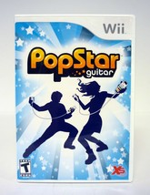 PopStar Guitar Authentic Nintendo Wii Game 2008 - £1.73 GBP