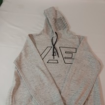 American Eagle Outfitters Men's Gray Cotton Blend Hoodie Pullover Sweatshirt M image 14