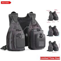 Breathable Multi-Pocket Fishing Vest - Ideal for Spring and Summer Adven... - $58.36