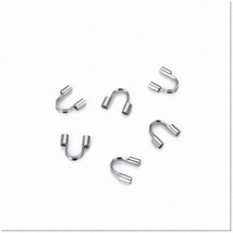 100pcs 304 Grade Stainless Steel Hypoallergenic Wire Guard Thread Protec... - $464.39 MXN