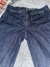 MADEWELL Sharp Denim Blue Bootcut Flare Mid Rise Jeans Size 31 - $27.72