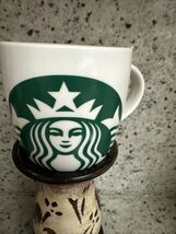 Vintage Starbucks 2017 Classic White Green Mermaid Siren Logo Mug 14oz B... - $17.54
