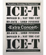 Ice-T – Original Concert Poster – Very Rare – Paradiso–Poster - 1991 - $249.84