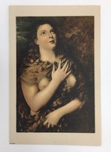 Firenze Italy Art Museum Painting Masterpieces 1930s Card Magdalene Titian - $15.00