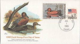 ZAYIX - 1985 US RW52 Fleetwood FDC Federal Hunting Permit Duck Stamp 113022SM83 - £18.84 GBP