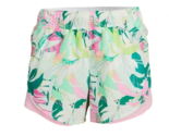 Athletic Works ~ LARGE (12-14) ~ Pink Floral Tropical ~ Pull-On ~ Runnin... - $14.96