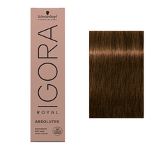Schwarzkopf IGORA ROYAL Absolutes Hair Color, 6-50 Dark Blonde Gold Natural