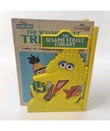VTG Sesame Street Treasury Jim Henson&#39;s Muppets Complete Book Set &amp; Holder - $95.52 CAD