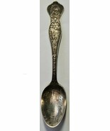 Antique 1901 Pan American Exposition Buffalo Souvenir Collector Spoon Cheif - $29.00