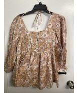 Shop Talulah Top/Blouse Size Large Floral Top Beautiful - $48.02 CAD
