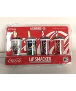 Lip Smacker Cherry Coca-Cola Sprite Root Beer Flavor Forever Collection ... - £38.63 GBP