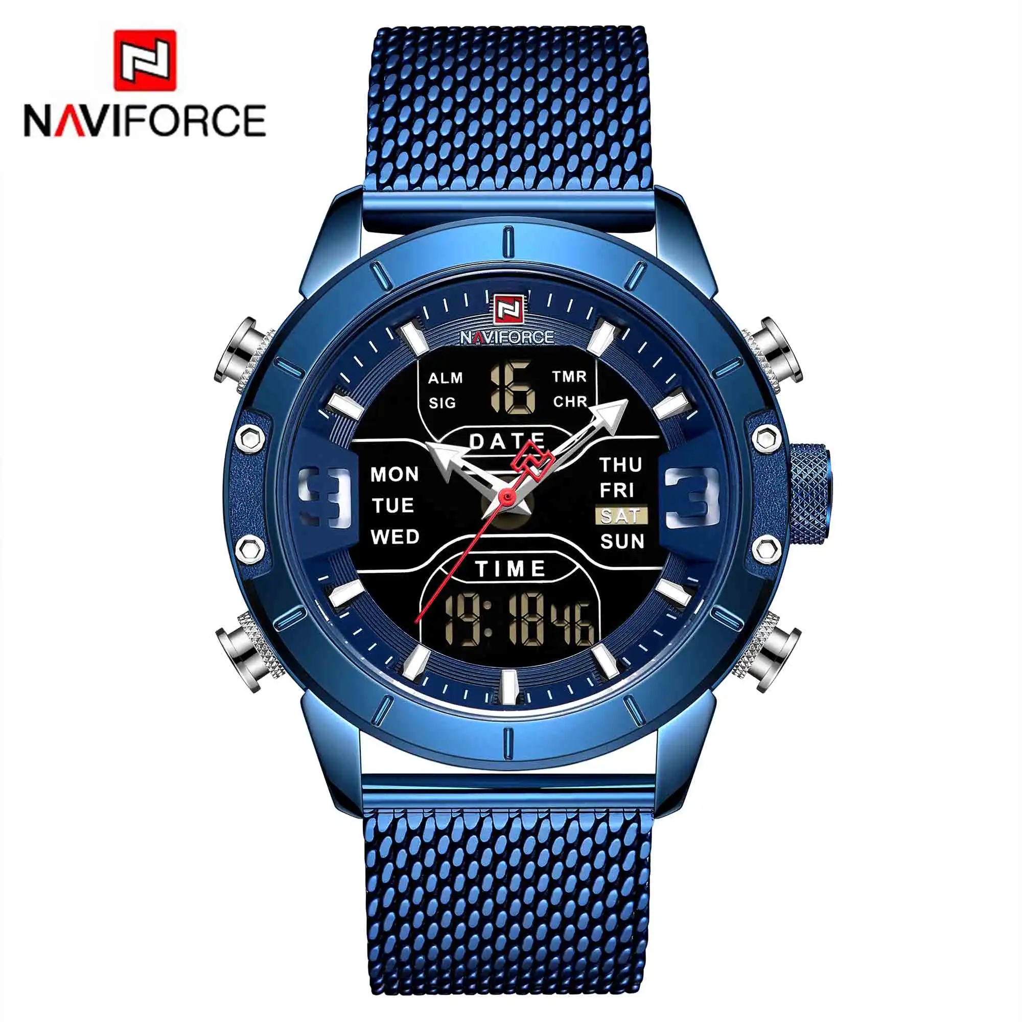 Luxury Brand Watches For Men Analog Digital Sports Waterproof Wristwatch... - $49.86