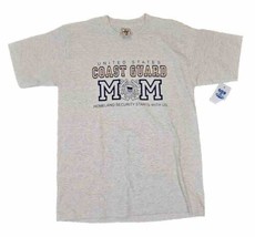 US Coast Guard Mom T-Shirt Single Stitch Size L Vtg New NWT - £10.02 GBP