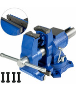 Multipurpose Vise Bench Vise 6-Inch Heavy Duty with 360° Swivel Base and... - $2,756.84 MXN