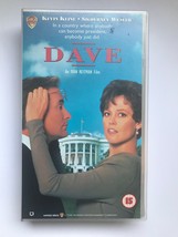 VHS Dave, Vídeo Película Pal. Kevin Kline Y Sigourney Weaver - $6.87